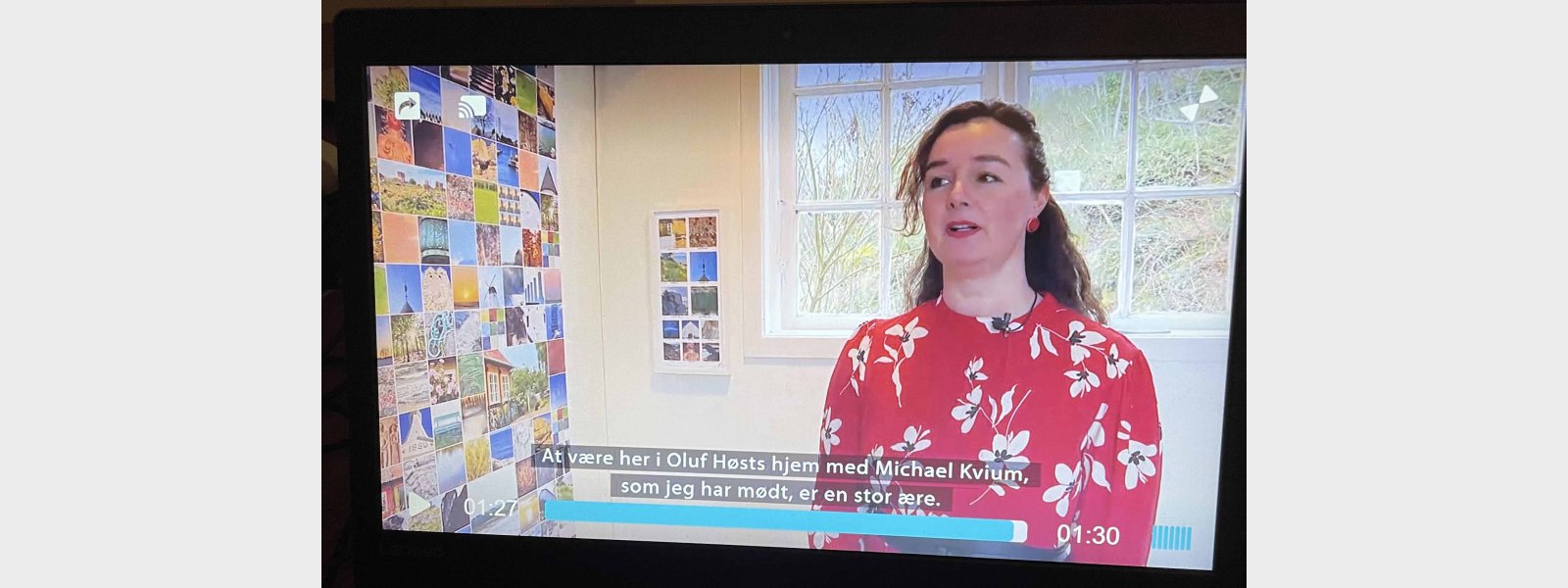 Mandy Stacey Exhibition opens in Oluf Hst Museum, Gudhjem, Bornholm