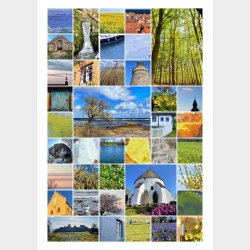 Bornholm Spring Montage Backlit A2