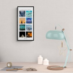 Bornholm Winter Skinny Palette <br>23 x 50 cm