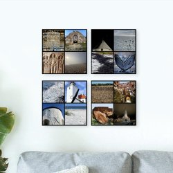 Bornholm Acrylic Wall Tile - Beige