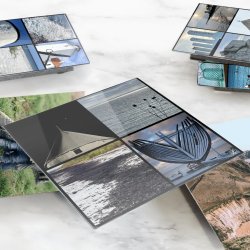 Bornholm Acrylic Wall Tile - Black