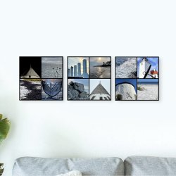 Bornholm Acrylic Wall Tile - Black