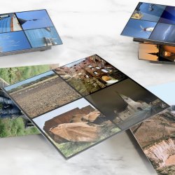 Bornholm Acrylic Wall Tile - Dark Brown