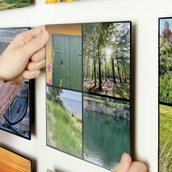 Bornholm Acrylic Wall Tile - Dark Green