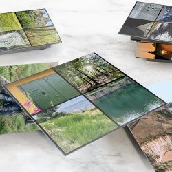 Bornholm Acrylic Wall Tile - Dark Green