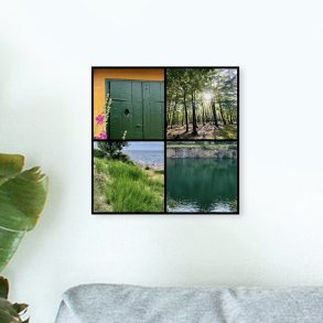 Bornholm Acrylic Wall Tile - Dark Green