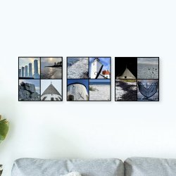 Bornholm Acrylic Wall Tile - Grey