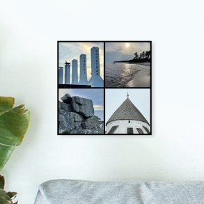 Bornholm Acrylic Wall Tile - Grey