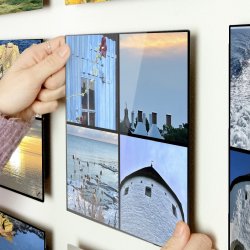 Bornholm Acrylic Wall Tile - Light Blue