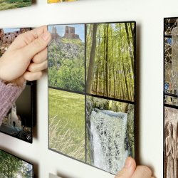 Bornholm Acrylic Wall Tile - Light Green