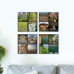 Bornholm Acrylic Wall Tile - Light Green