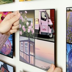 Bornholm Acrylic Wall Tile - Light Pink