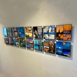 Bornholm Acrylic Wall Tile - Turquoise