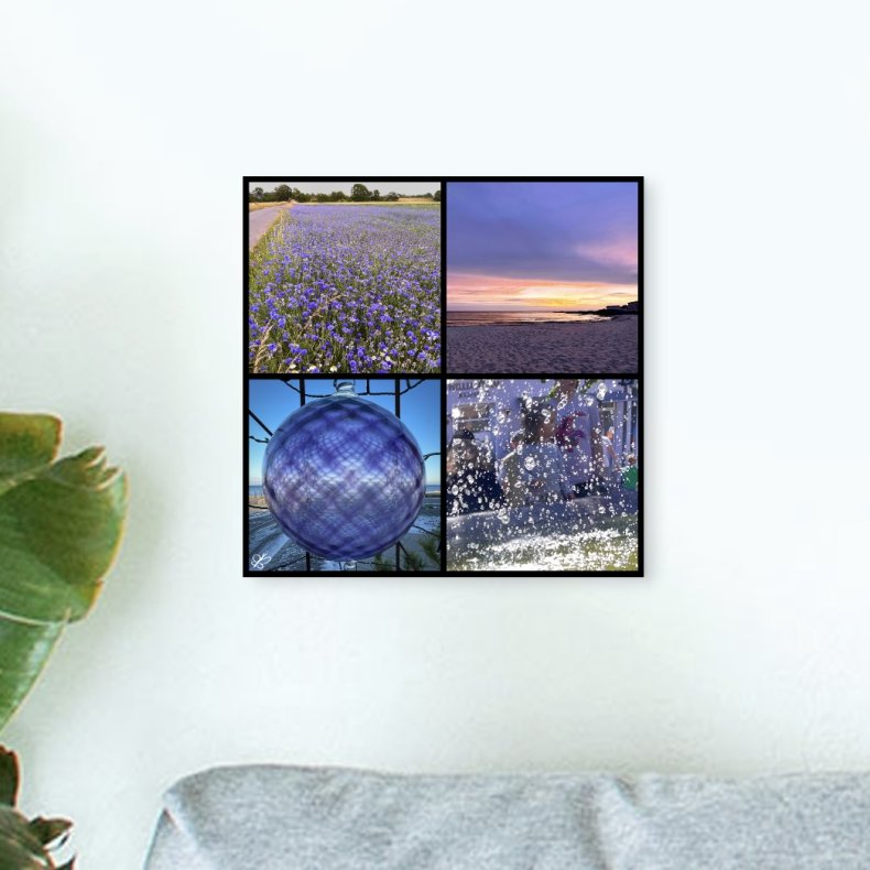 Bornholm Acrylic Wall Tile - Purple