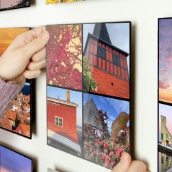 Bornholm Acrylic Wall Tile - Red