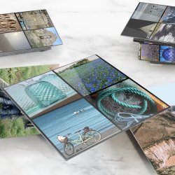 Bornholm Acrylic Wall Tile - Turquoise