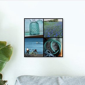 Bornholm Acrylic Wall Tile - Turquoise