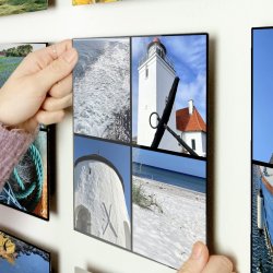 Bornholm Acrylic Wall Tile - White