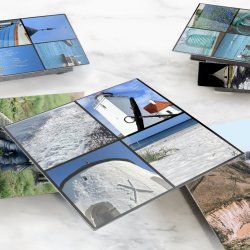 Bornholm Acrylic Wall Tile - White