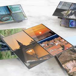 Bornholm Acrylic Wall Tile - Orange