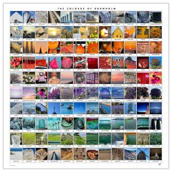 Farverne p� Bornholm<br>70 x 70 cm