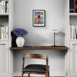 'Democracy' Art Poster A2, A3