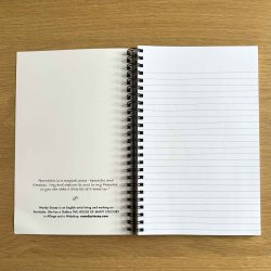 Bornholm A5 Spiral Lined Notebook
