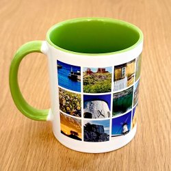 Green Bornholm Art Mug 