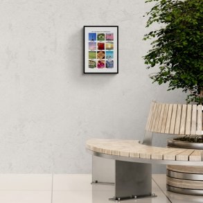 'Party' Art Poster A2, A3