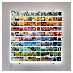 The Colours of Bornholm<br>Backlit 100 x 100 cm