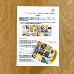 Yellow Bornholm Art Mug